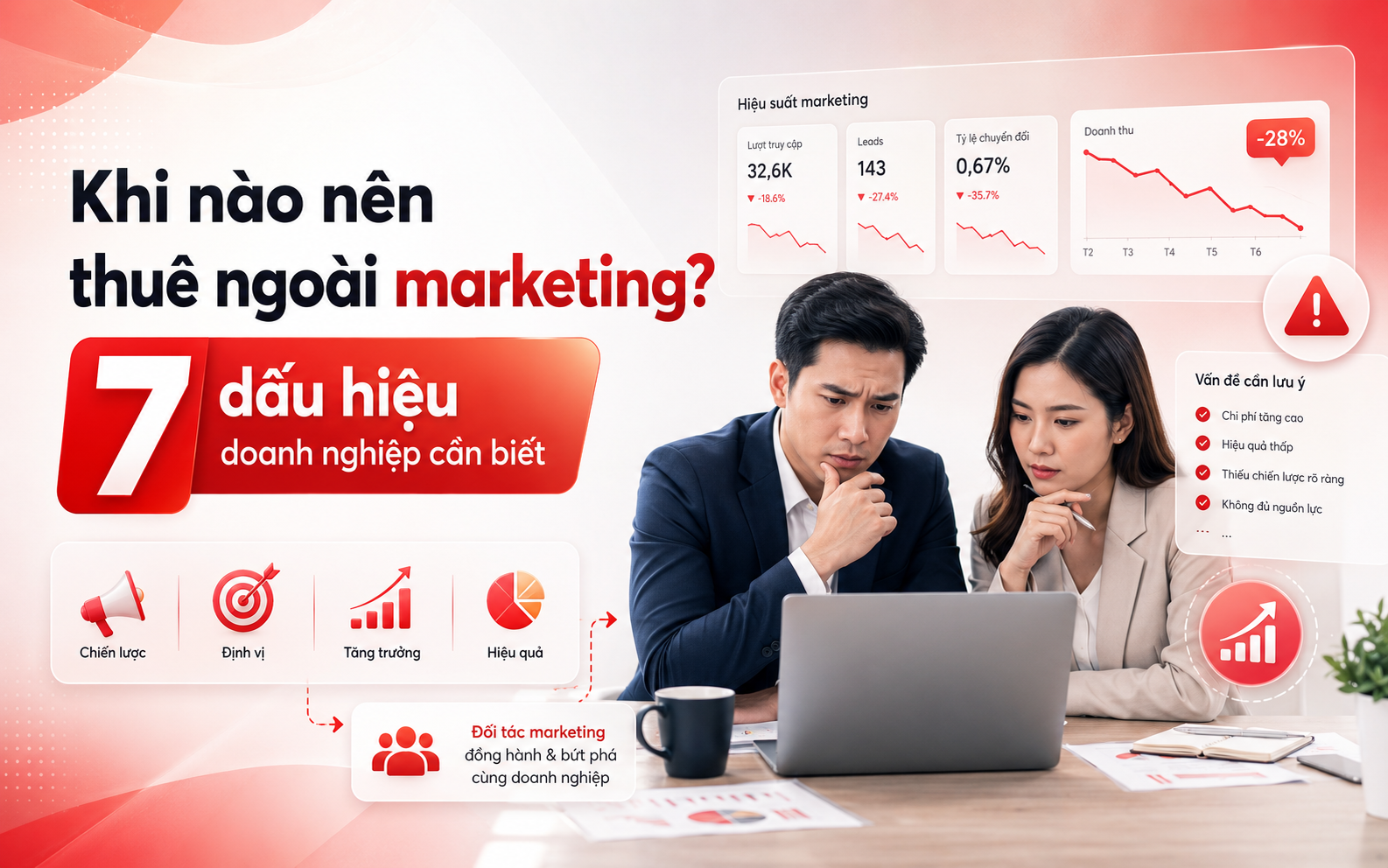 Khi nào nên thuê ngoài marketing? 7 dấu hiệu doanh nghiệp cần biết