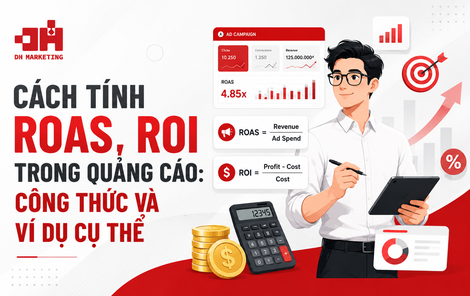 Cách Tính ROAS, ROI Trong Quảng Cáo: Công Thức Và Ví Dụ Cụ Thể